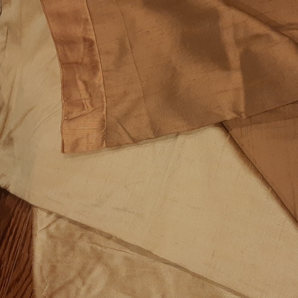 Duvet cover 100% silk face 100%egyptian cotton back - Picture 7 of 9